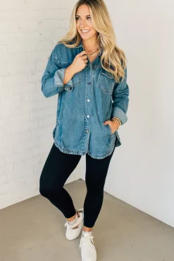 Sloane Denim Shacket