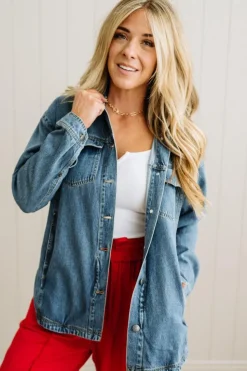 Sloane Denim Shacket