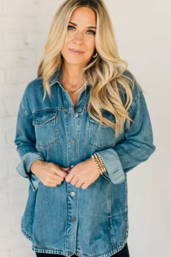 Sloane Denim Shacket