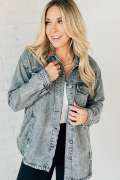 Sloane Denim Shacket