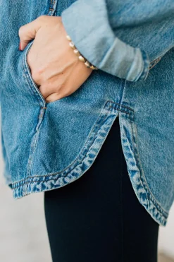 Sloane Denim Shacket