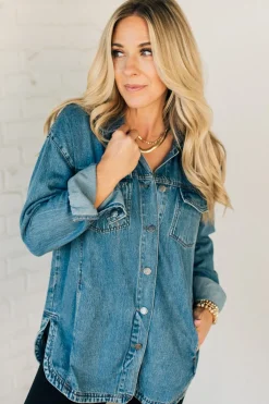 Sloane Denim Shacket