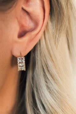 Sparkle Huggie Earrings