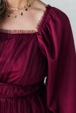 Tessa Tulle Tiered Dress