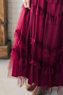 Tessa Tulle Tiered Dress