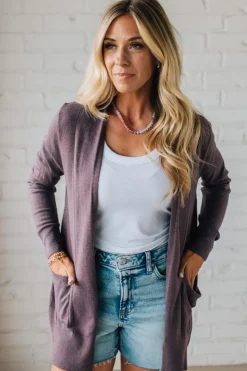 Ultra Soft Long Cardigan with Pockets