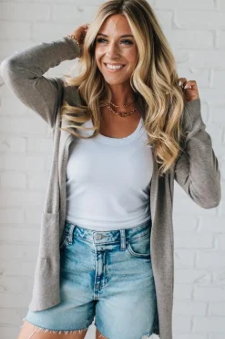 Ultra Soft Long Cardigan with Pockets