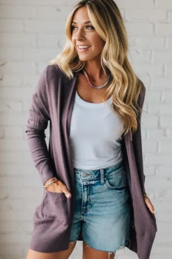 Ultra Soft Long Cardigan with Pockets