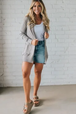 Ultra Soft Long Cardigan with Pockets