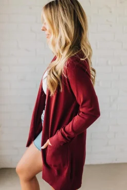 Ultra Soft Long Cardigan with Pockets