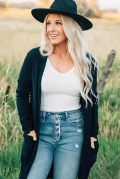 Ultra Soft Long Cardigan with Pockets