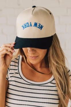 Upside Down New York Trucker Hat