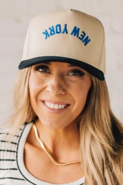 Upside Down New York Trucker Hat