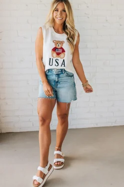 USA Teddy Sweater Tank