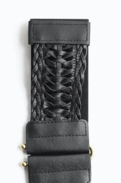 Vegan Braided Stretch Belt