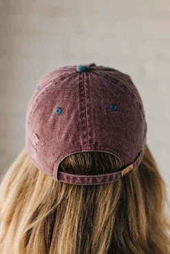 Washed Distressed Dad Cap
