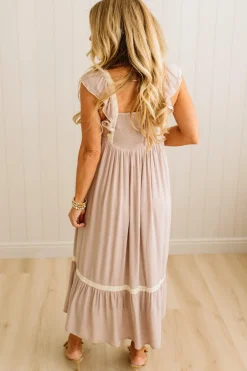 Wrenley Crochet Accent Dress