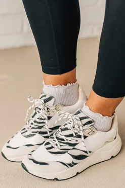 Xavi Pattern Mix Sneakers