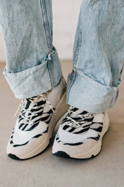 Xavi Pattern Mix Sneakers