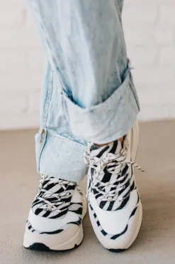 Xavi Pattern Mix Sneakers